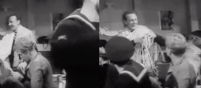 Michael Caine in Sailor Beware